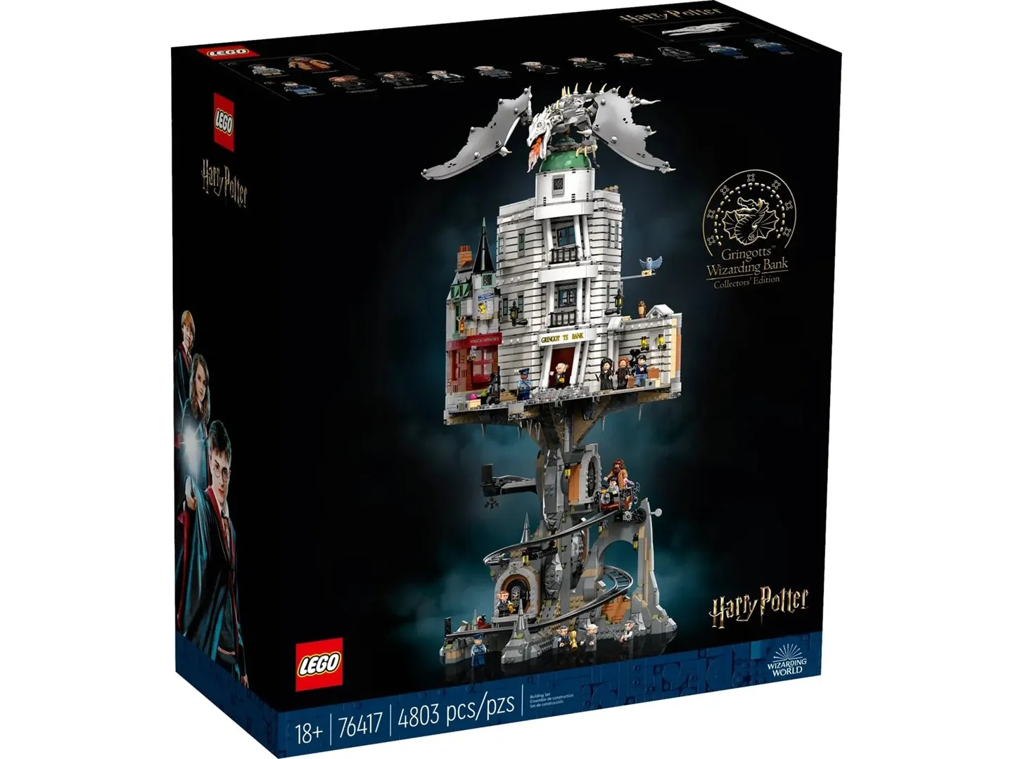 LEGO Harry Potter 76417 Bank Gringotta z Polski za $480.91 / ~1756zł