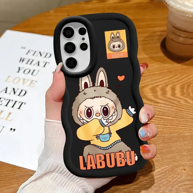 Cute Cartoon Labubu Phone Case for Samsung Galaxy A12–A73 | Fun 5G Cover for A12, A13, A14, A15, A22, A23, A25, A24, A32, A33, A52, A72, A71, A73, A54, A55 2