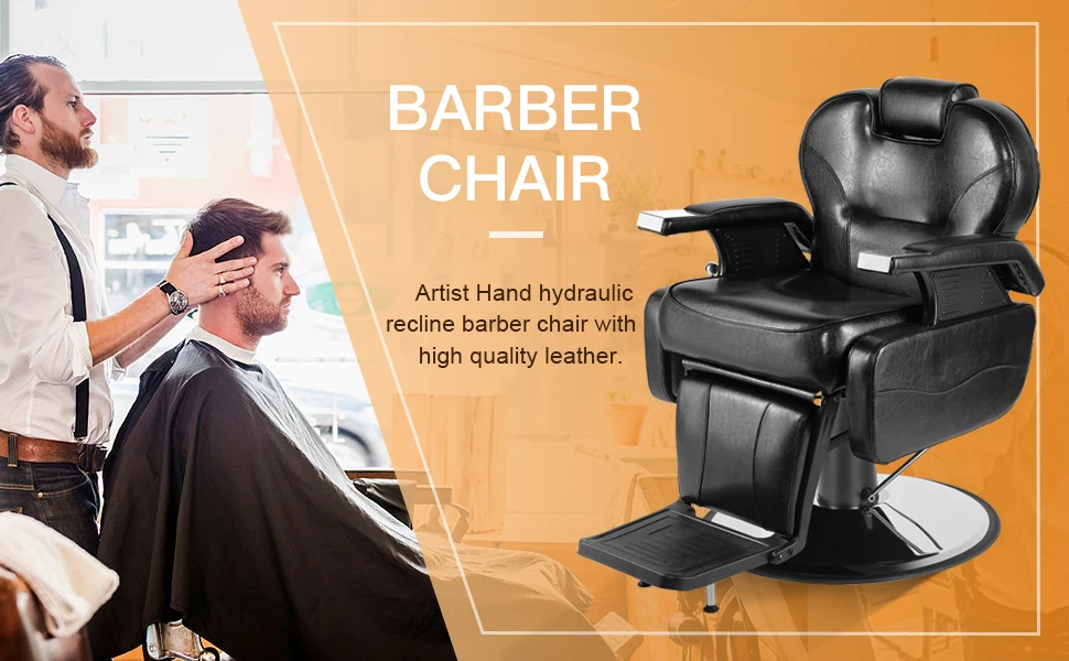 Description Picture 2 of itemBarber Chairs Purpose Hydraulic Recline Barber Chair Salon Beauty Styling Chair for Beauty Shop Makeup Chair Salon Furniture