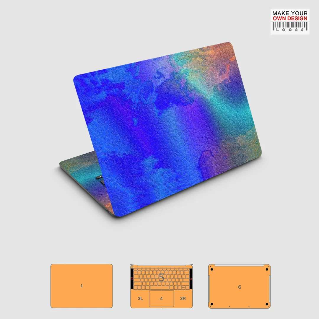 8k020 Colorful skin sticker for Macbook Pro 15.4 Full Wray Sticker skin screen protector