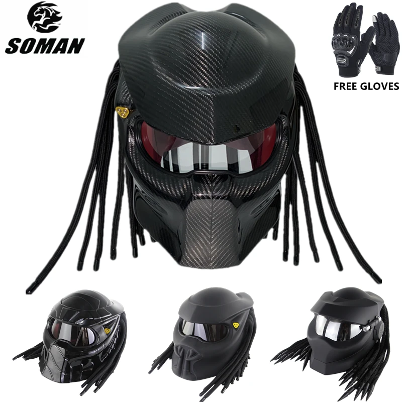 motorbike helmets predator