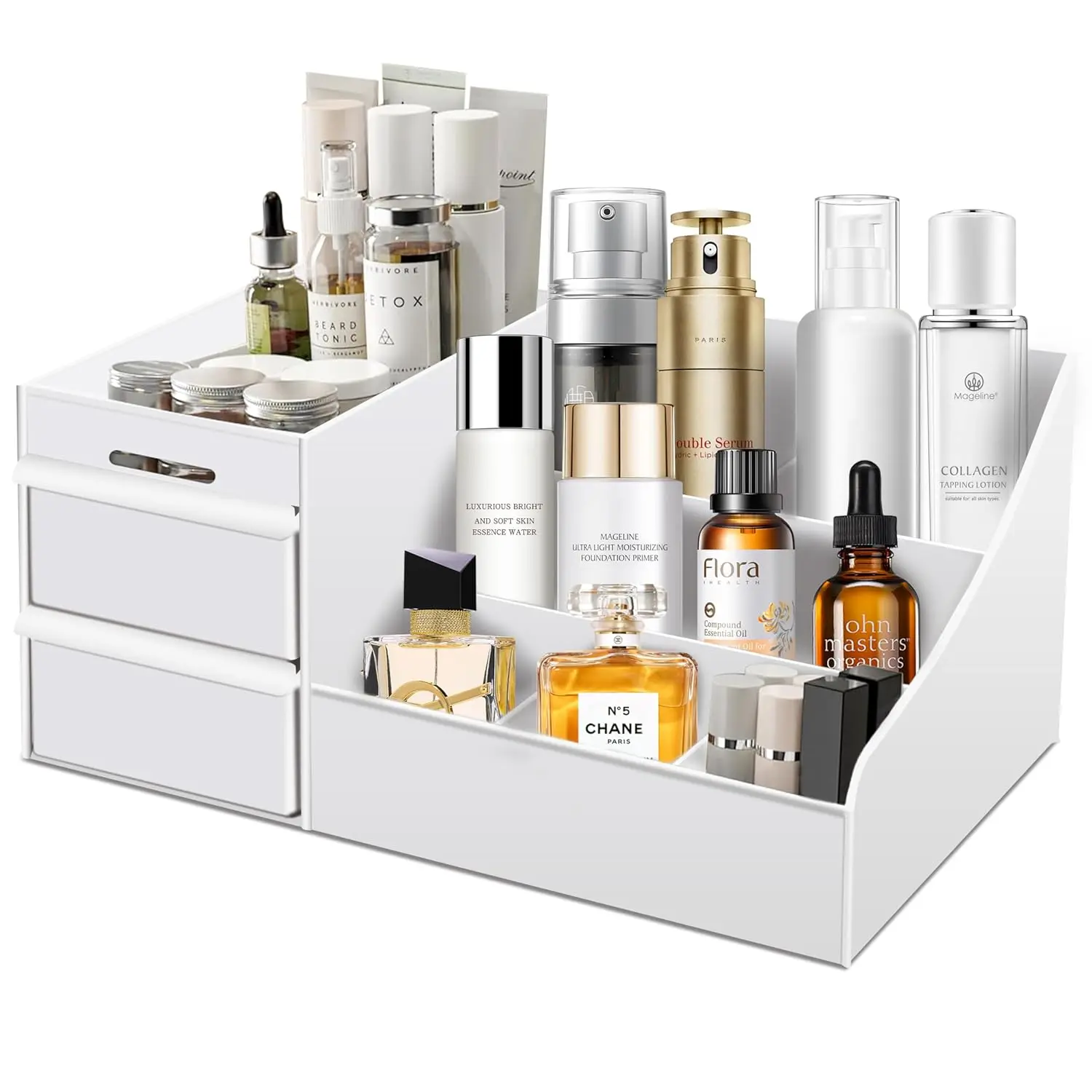 Makeup Organizer Drawers Desktop Storage Box for Cosmetics Lipstick Brushes Lotions Eyeshadow makeup organizer makeup storage box cosmetic storage box