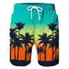 Summer Hawaii New 3D Fruits Print Beach Shorts Palm Trees Graphic Swimming Trunks For Men Fashion Cool Board Shorts Pants Homber 6