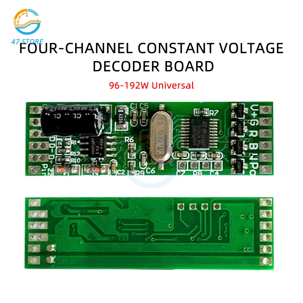 Четырехканальный контроллер декодера постоянного тока Φ 2A 92W DMX512