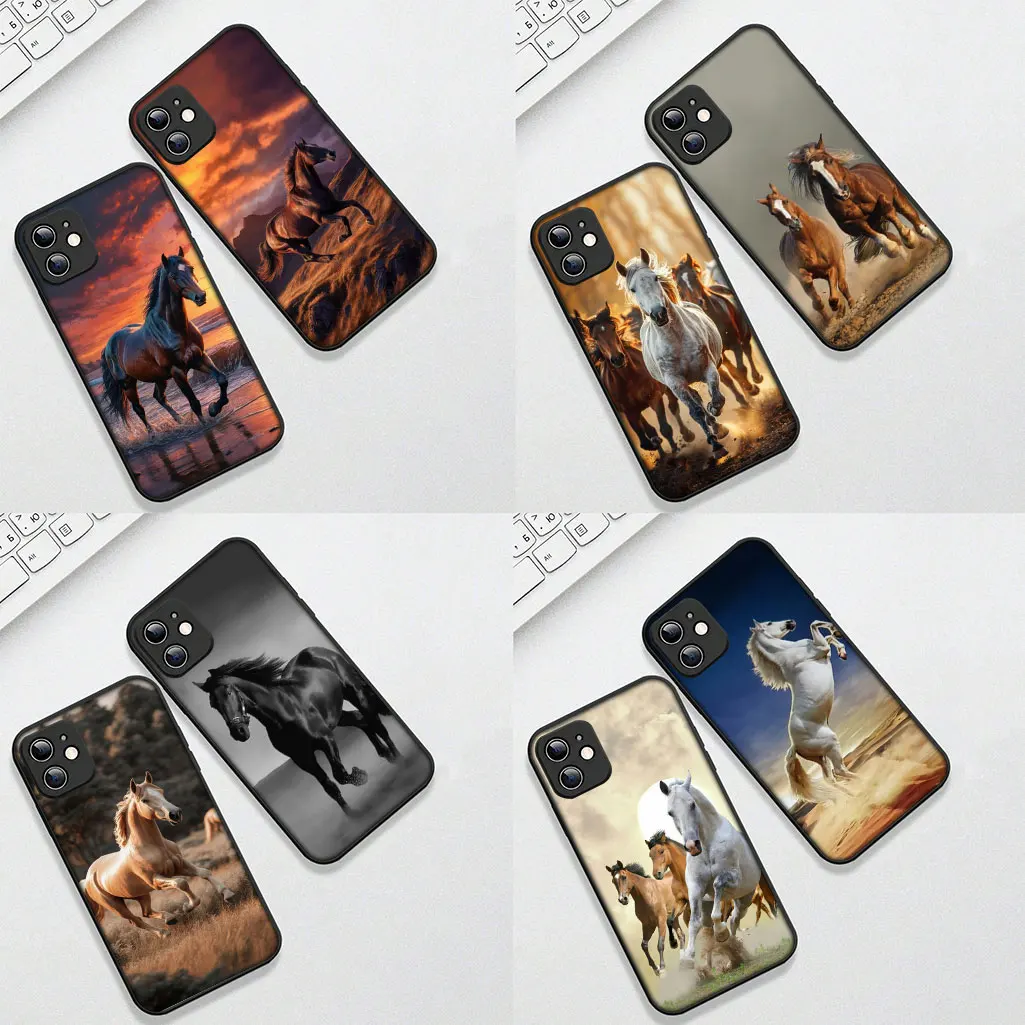 Running Wild and Free Horse Protective Phone Case Cover