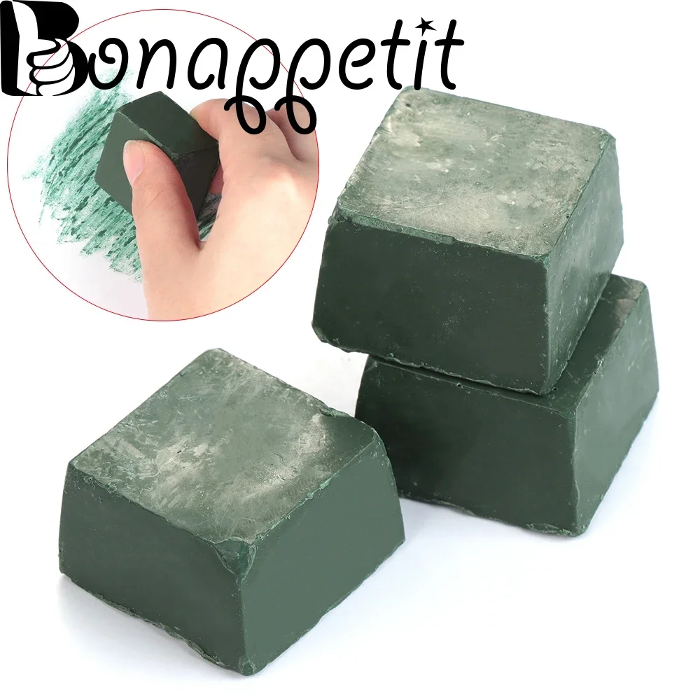 1PC Kitchen Oxide Paste Tool Grindstone Knife Stone Green Polishing Wax
