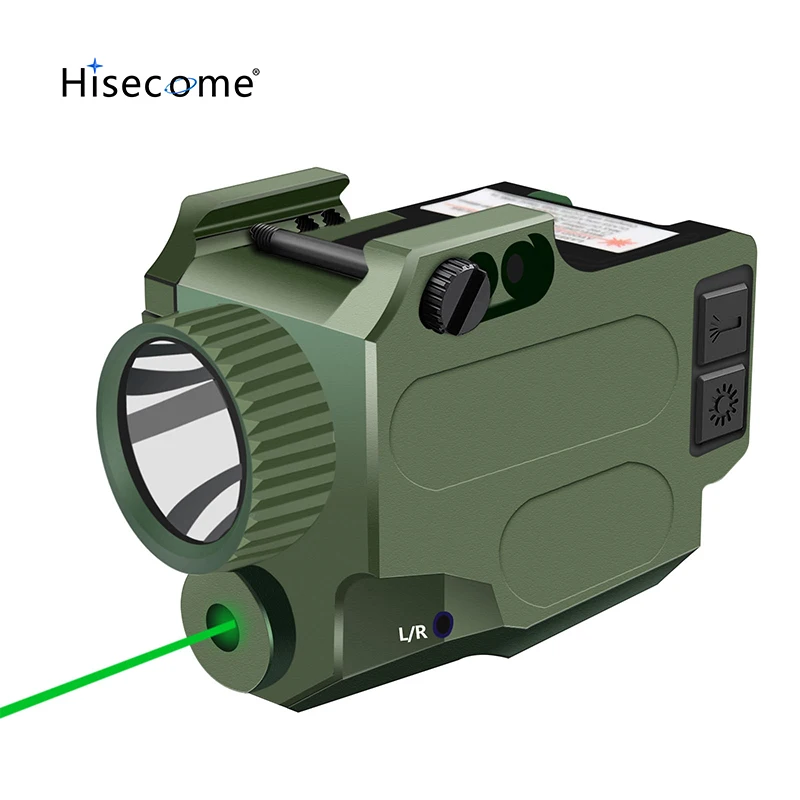 

Tactical Laser Sight Led Flashlight Strobe Light Adjustable for Riflescope Handgun Glock Pistol Airsoft Hunting Weapon Accessory