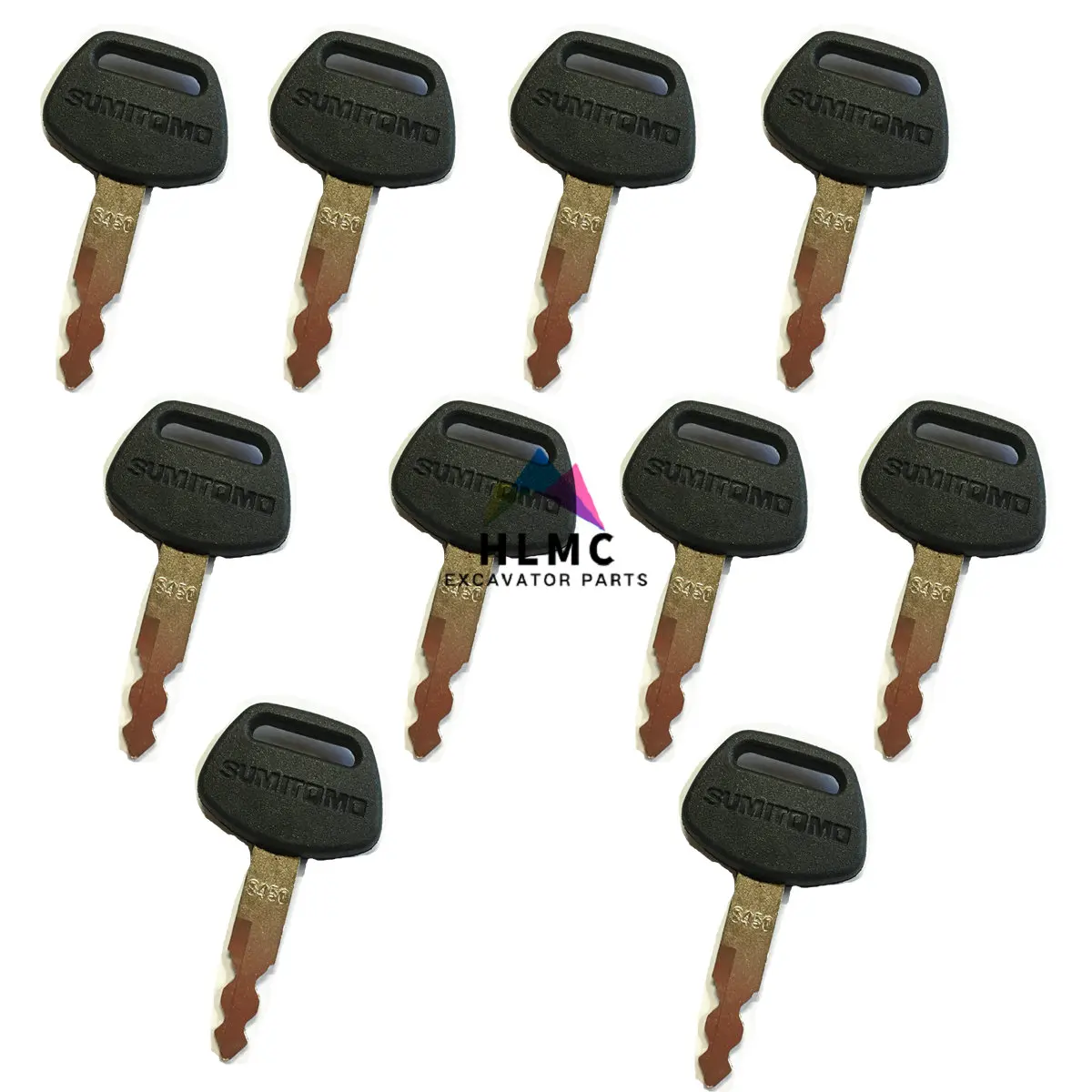 

2 шт., ключи зажигания Sumitomo для экскаватора