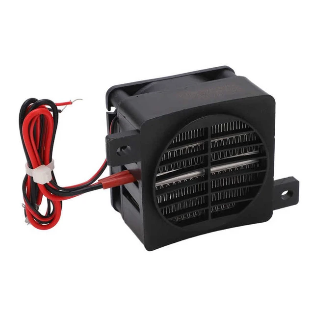DC 12V 50W PTC Fan Heater High Tempertature Resistant Mini PTC Fan Air  Heater Constant Temperature for Small Space - AliExpress