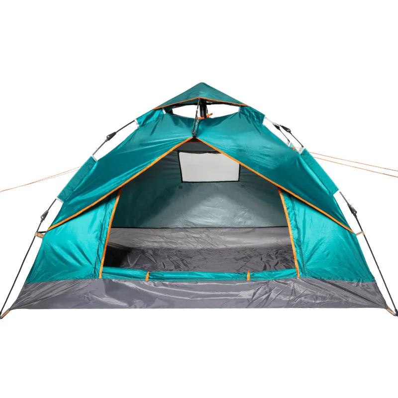 

Rainproof Outdoor Camping Tent, Double Three Window, Automatic Speed-Open Camping, Hands-free Tent