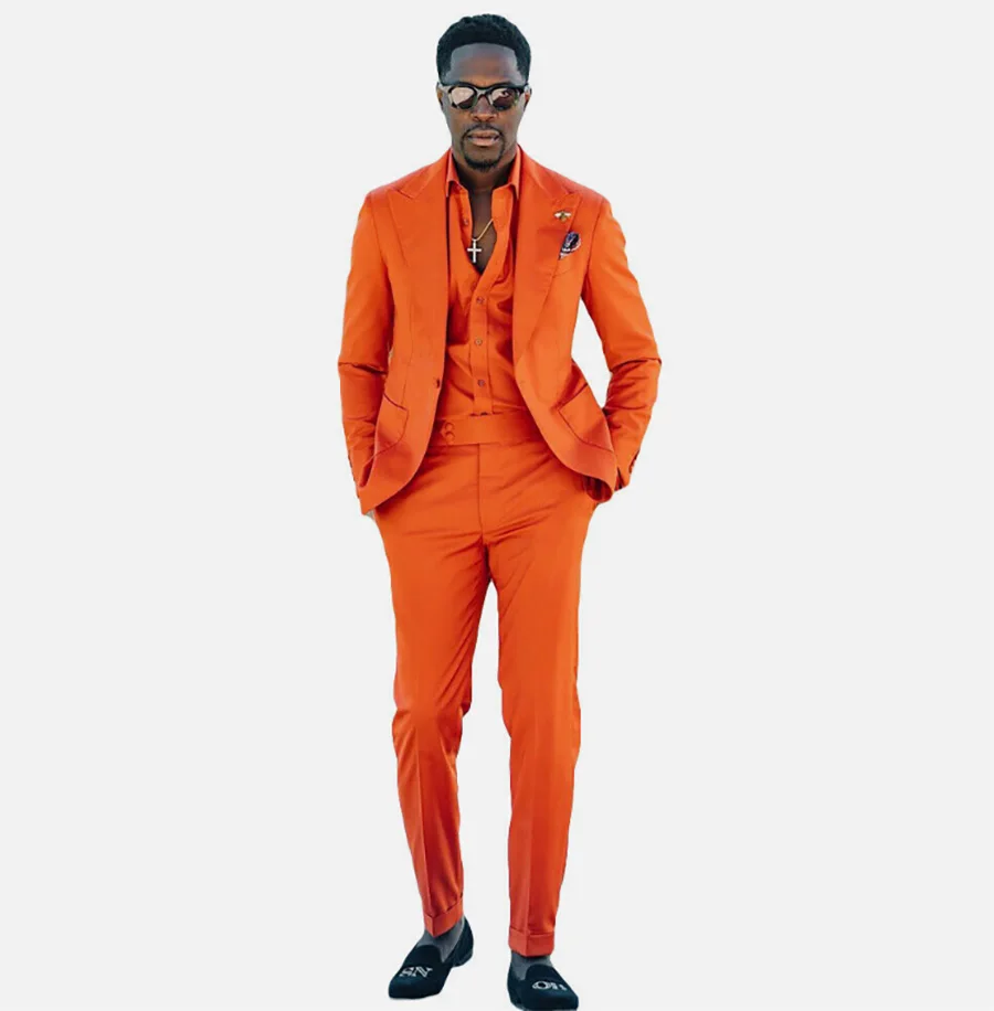 Men's Suit 3Pieces Blazer Vest Pants Work Wear Bussiness Wedding Costume
