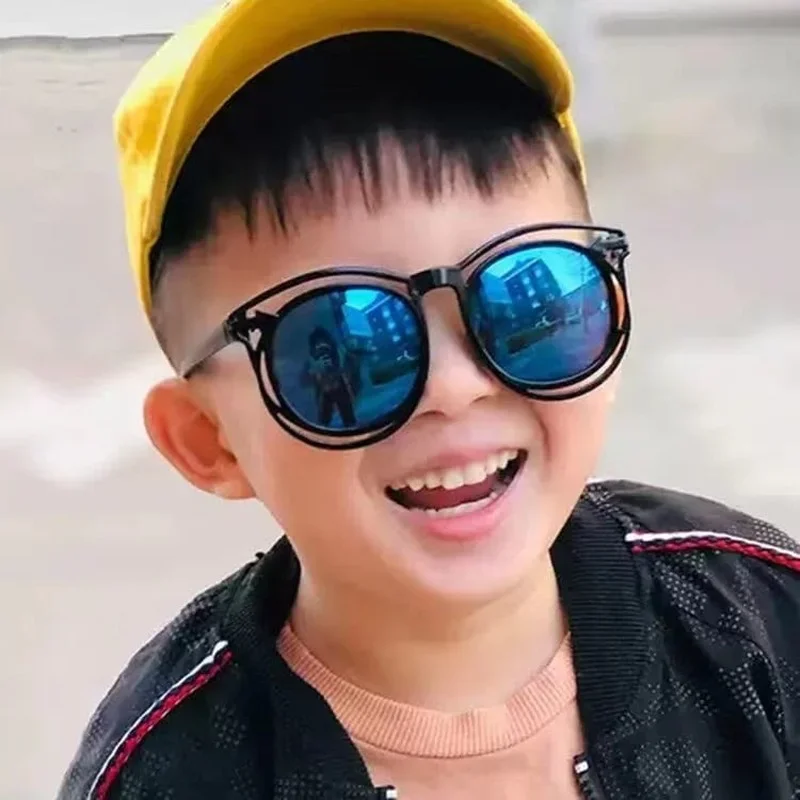 New Fashion Kids Sunglasses Square Children Sunglasses Boy Girl Stylish Goggles Baby Student Eyeglasses Party Eyewear UV400 kids sunglasses