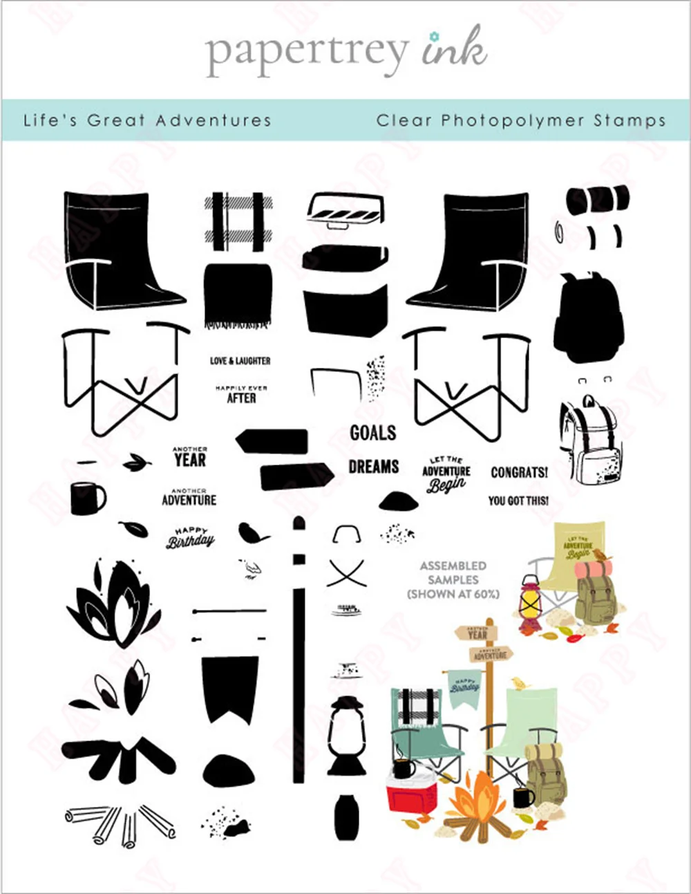 

Life's Great Adventures Metal Cutting Dies and Clear Stamps for DIY Scrapbook Stamps Album Craft Paper Card Decoration New 2024