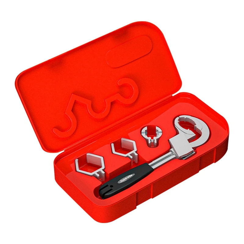 

Multipurpose Sink Wrench Spare Parts Accessories Bathroom Wrench Arc Toothed Wrench Installation Sink Repair Tool