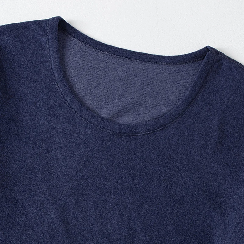 طقم مكون من 4 قطع للرجال للخريف والشتاء بلون سادة...