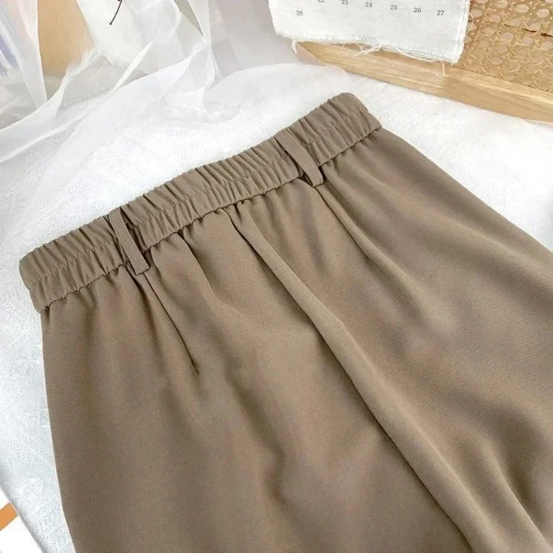 MEXZT Black Suit Wide Leg Pants Women Elegant Solid High Waist Harem Pants Office Lady Korean Fashion All Match Casual Trousers