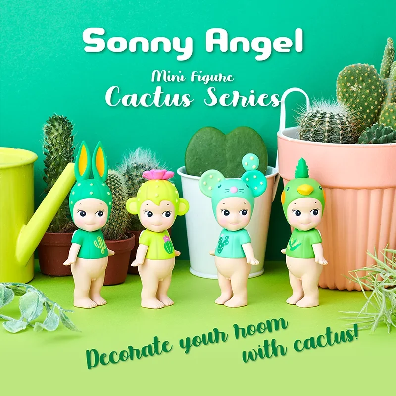 

Spot Sonny Angel Cactus Limited Series Blind Box Trend Decoration Figure Collection Rabbit Monkey Mouse Green Doll Girl Gift