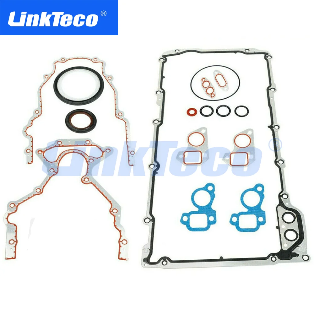 

Lower Gasket Set Fit GM Chevrolet GMC Buick Cadillac HUMMER PONTIAC ISUZU 4.8 5.3 5.7 6.0 6.2 CS9284 Crankshaft seal Oil pan