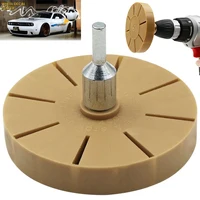 3.5Inch Decal Eraser Wheel Pneumatic Car Sticker Film Glue Remover Pin Stripe Removal Tool Car Adhesive Graphics Cleaning Tools 1