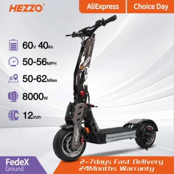 HEZZO F9 8000W Dual Motor Off-Road Electric Scooter 1