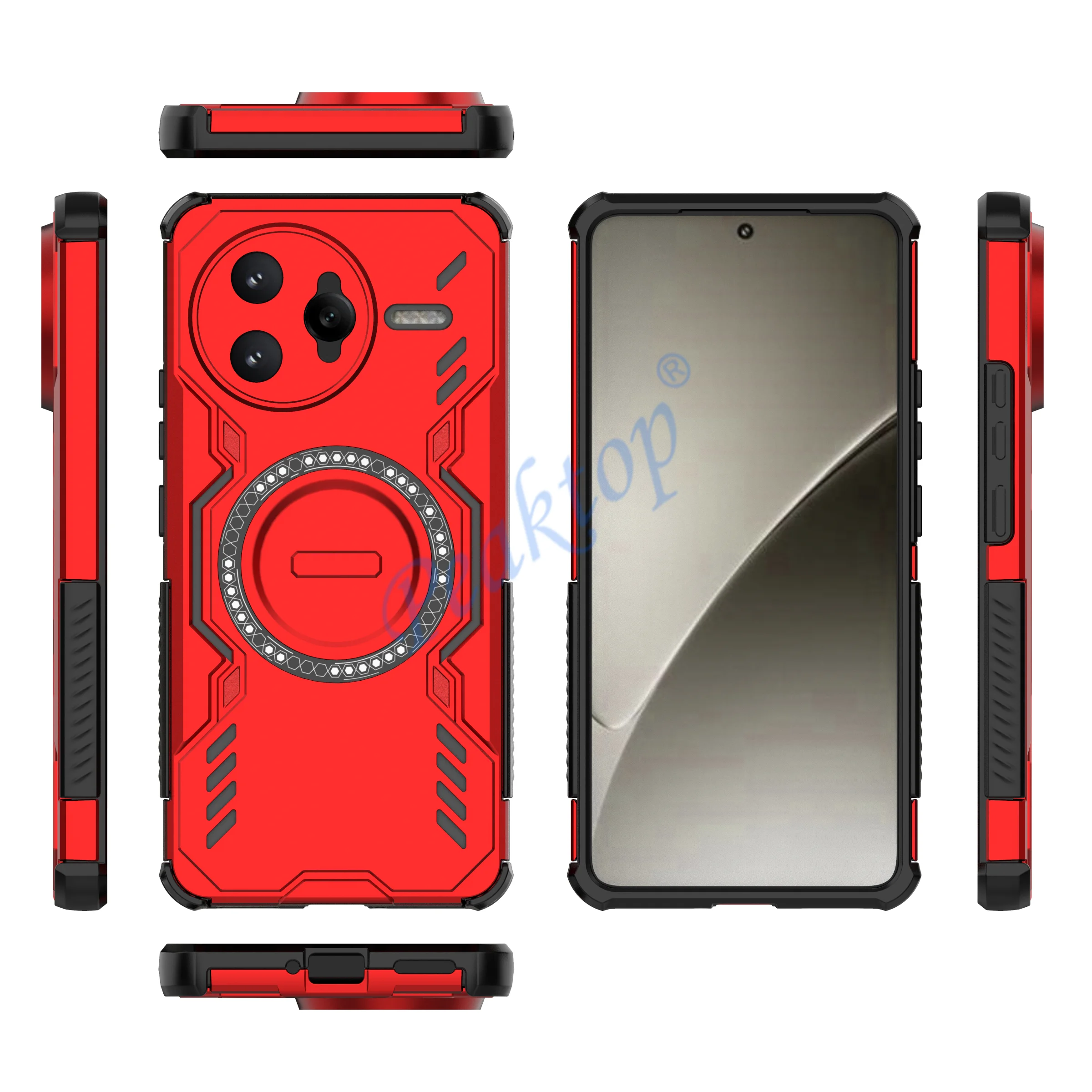 Enhanced Magnetic Heat Dissipation Cooling Cover - Anti-Scratch Protection Case