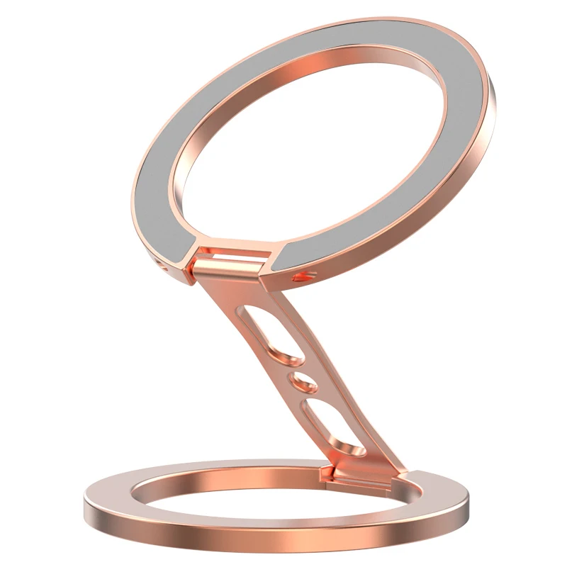 Magnetic Dual-Sided Phone Stand with Finger Ring Holder