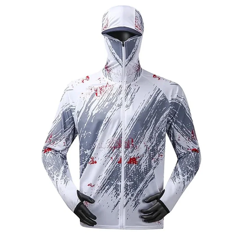 

2024 Long Sleeve Fishing Clothing Men's Anti-UV Comfortable Ventilation Printing Fishing Shirts Sublimation Hoodie Jerseys