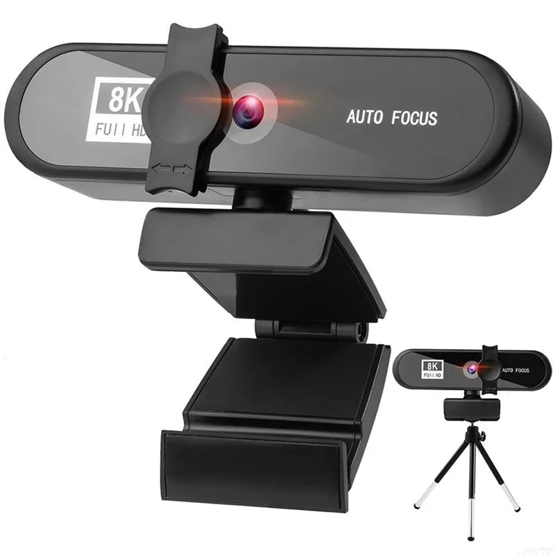 used camcorders Mini 4K Webcam 1080P Full HD Computer PC Web Camera With Microphone Autofocus  Live Broadcast Video Calling Conference Work sports camcorder Camcorders