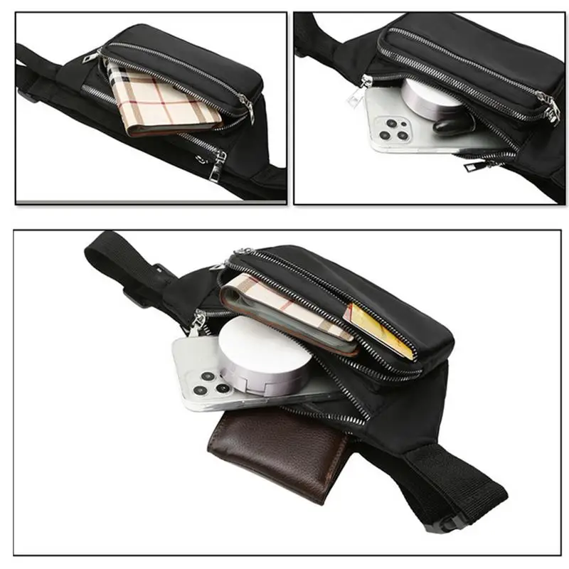 Oxford Cloth Waist Bag Chest Bag for Women