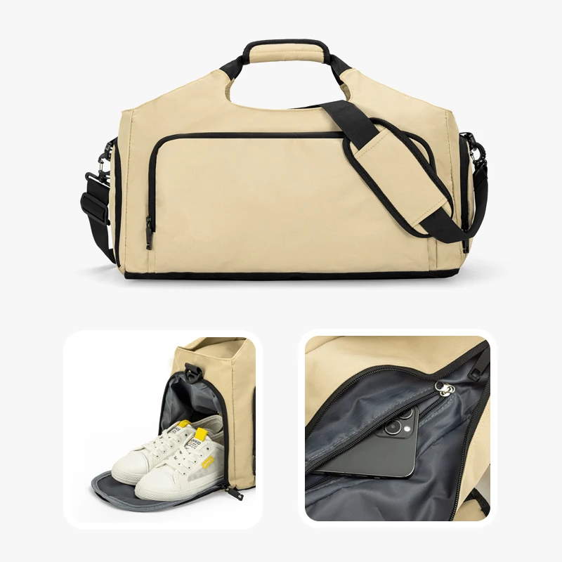 Travel Bag Male Female Large-Capacity Hand Luggage Dry-Wet Separation Sports Fitness Bag Short-Distance Travel Package