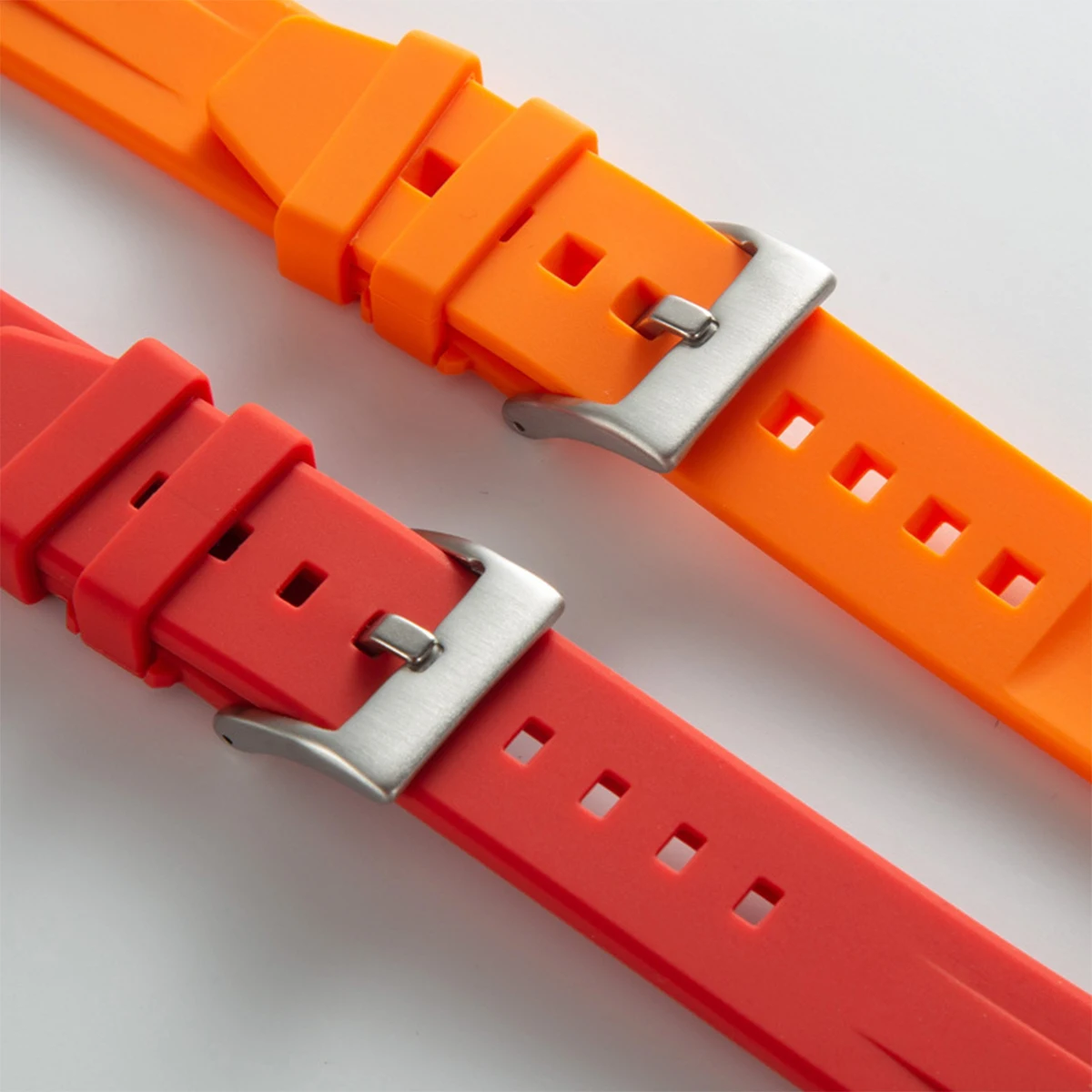Soft Silicone Waterproof Sport Watchband - Universal Rubber Strap