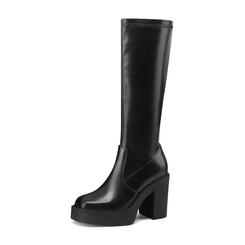 Botines Tacón Ancho Botines Gabor Mujer Chelsea - Cuero Tacón 4.5cm | Plantilla Desmontable Comfort Botas Gabor Mujer
