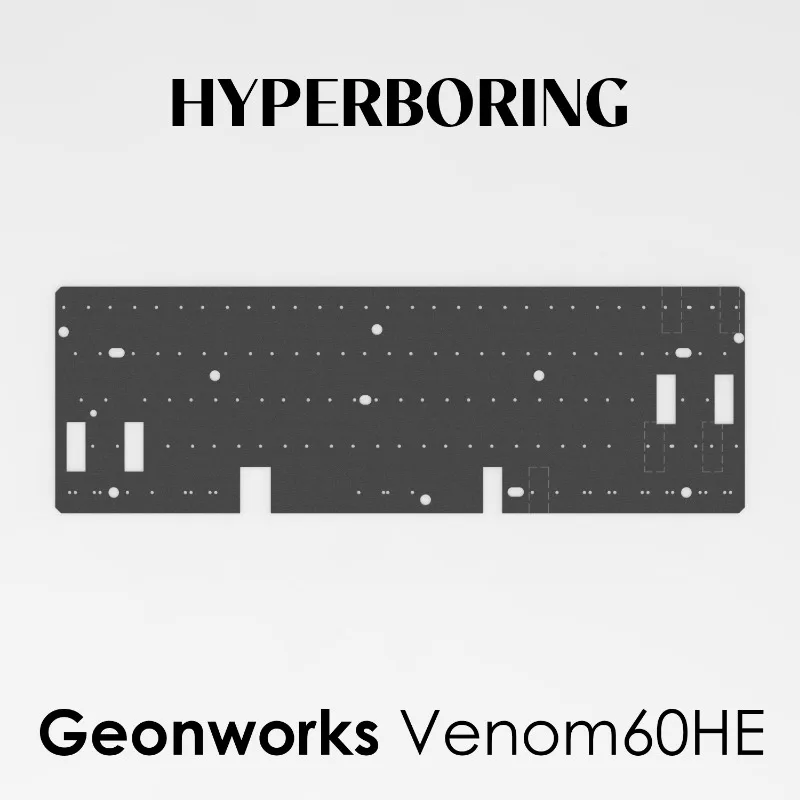 キーボード Venom60 HE PCB plate Geon Venom 60 HE PCB – Divinikey
