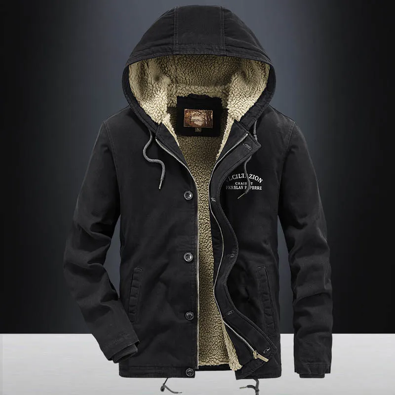 Motorcycle Jacket New in Coats & Jackets Parkas Men's Mens Clothing Coat Cardigan Clothes Cold Winter Man Outerwears Anorak Long
