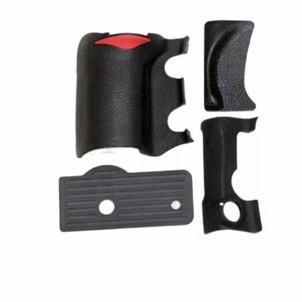 Body Rubber (Grip+left Side+thumb+bottom) 4PCS For Nikon D200 SLR Repair Camera