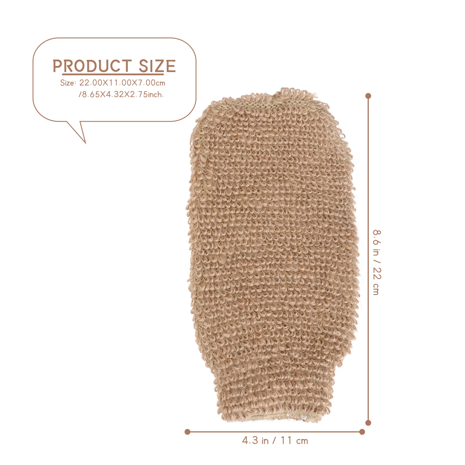 

2 PCS Bath Gloves Sponge Bathroom Handle Sponges for Cleaning Towels Exfoliating Washcloths Jute