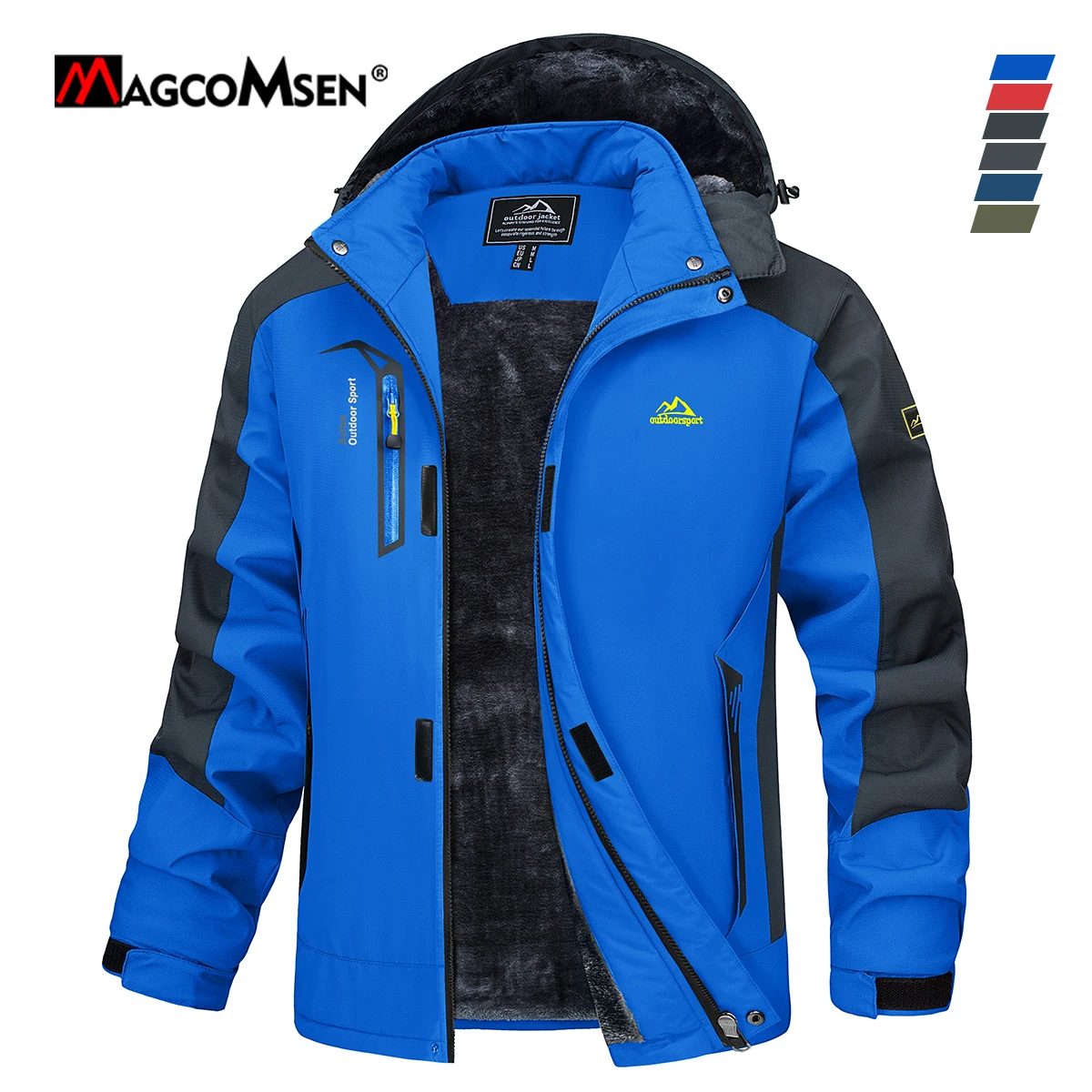 Winter Men Snow Jacket Outdoor Jacket Men Coat Snow Parkas