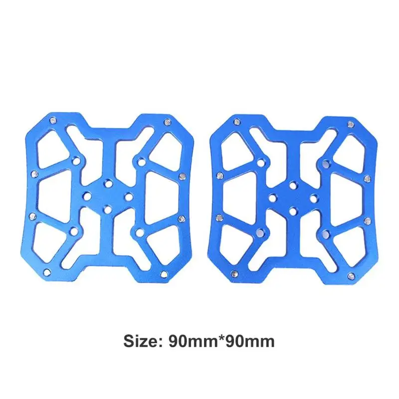 Durable Aluminum Bike Pedal Platform Adapters - Set of 2
