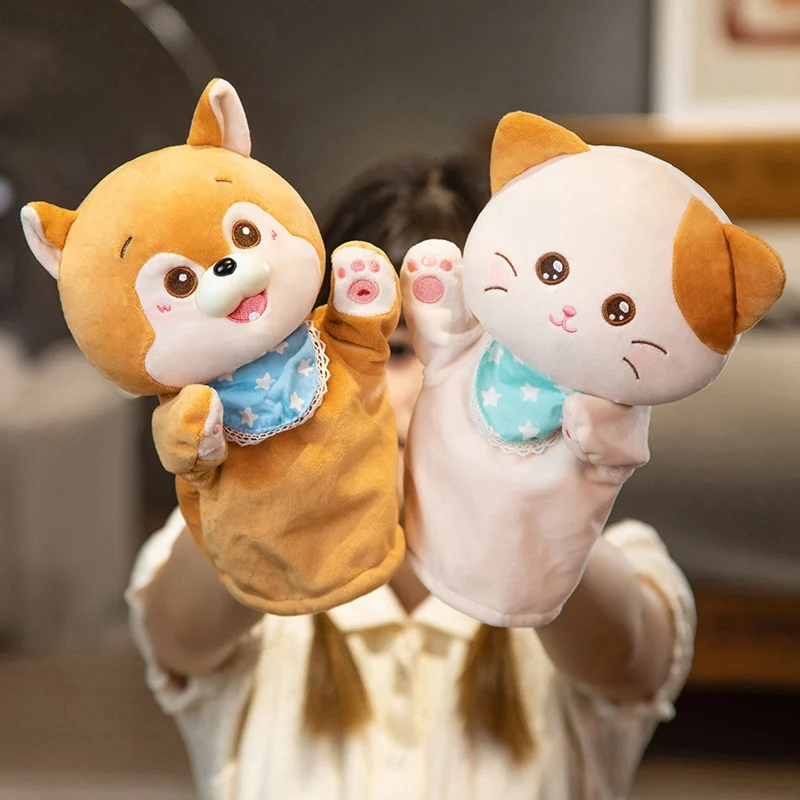 Marionnette à Main Bébé Animal – Peluche Pour Enfant, Jouet éducatif