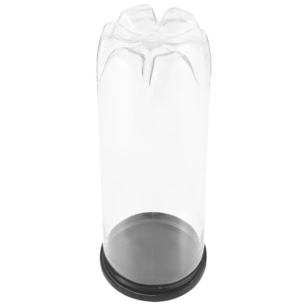 Tennis Can Bottle Balls with Cover Holder Lid Supply Baseball Storage Container Pvc Clear for