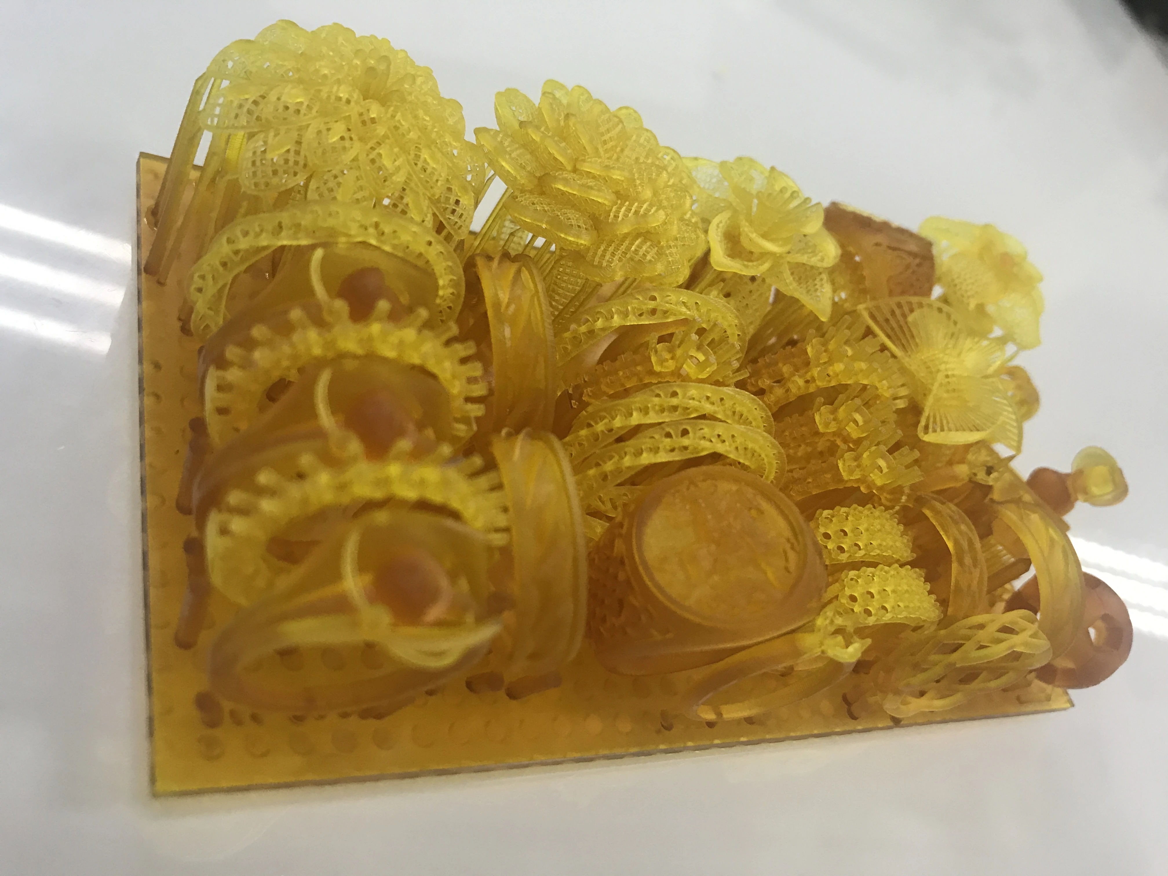 UV 수지 405nm 3DJewelry 높은 왁스 주조 인쇄, Anycubic Nova3d Phrozen octavilight Sparkmaker SLA DLP 프린터