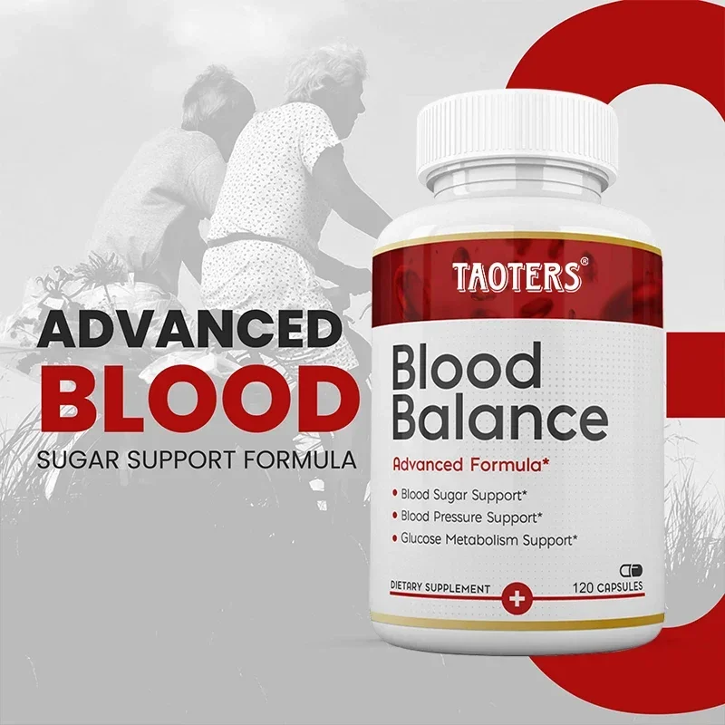 Blood Balance Formula Capsules-Balance blood sugar metabolism, promote cardiovascular and heart health