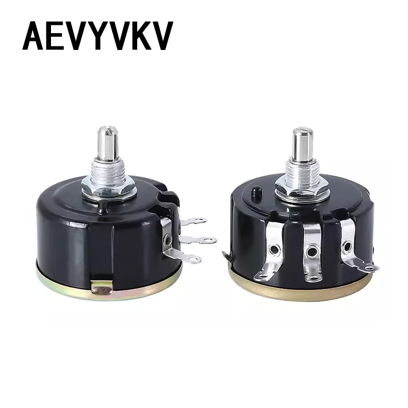 Wire Wound Potentiometer WX112 WX050 5W Single Circle Wire Wound Potentiometer 100R 330R 470R 1K 2K2 3K3 4K7 5K6 6K8 10K 22K 33K 47K ohm