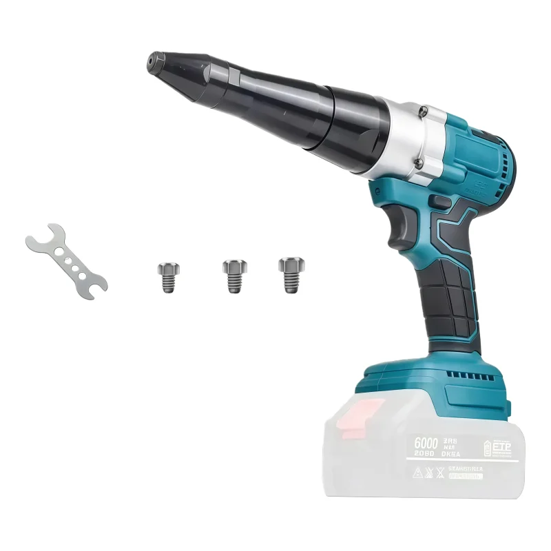 Brushless Electric Rivet Gun LED Cordless Multifunctional Rivet Nut Gun Automati