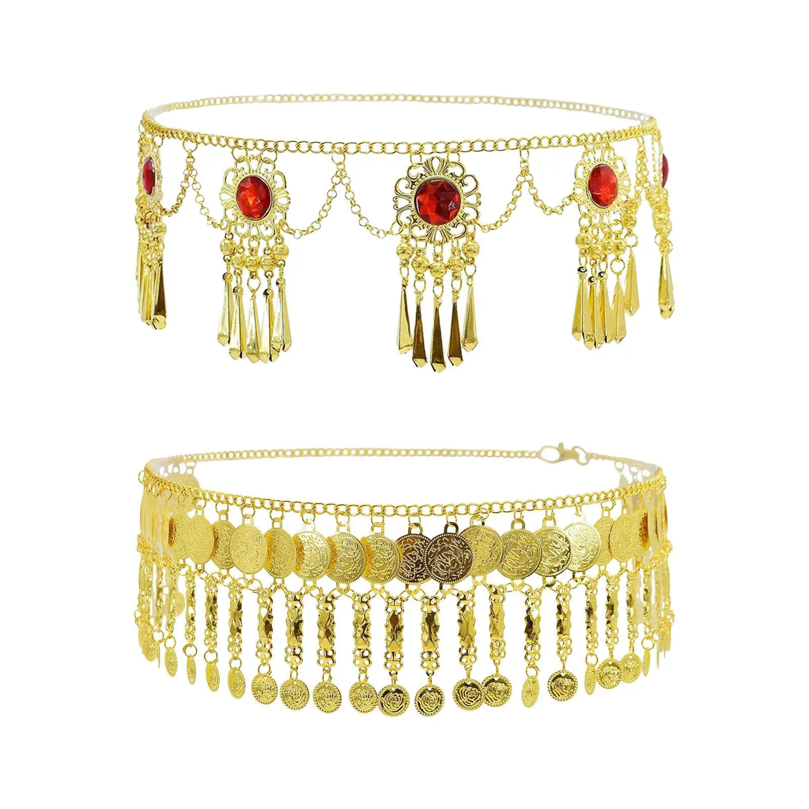 

Waist Belly Chain Casual Tassel Waist Chain for Waist Decoration Props Party
