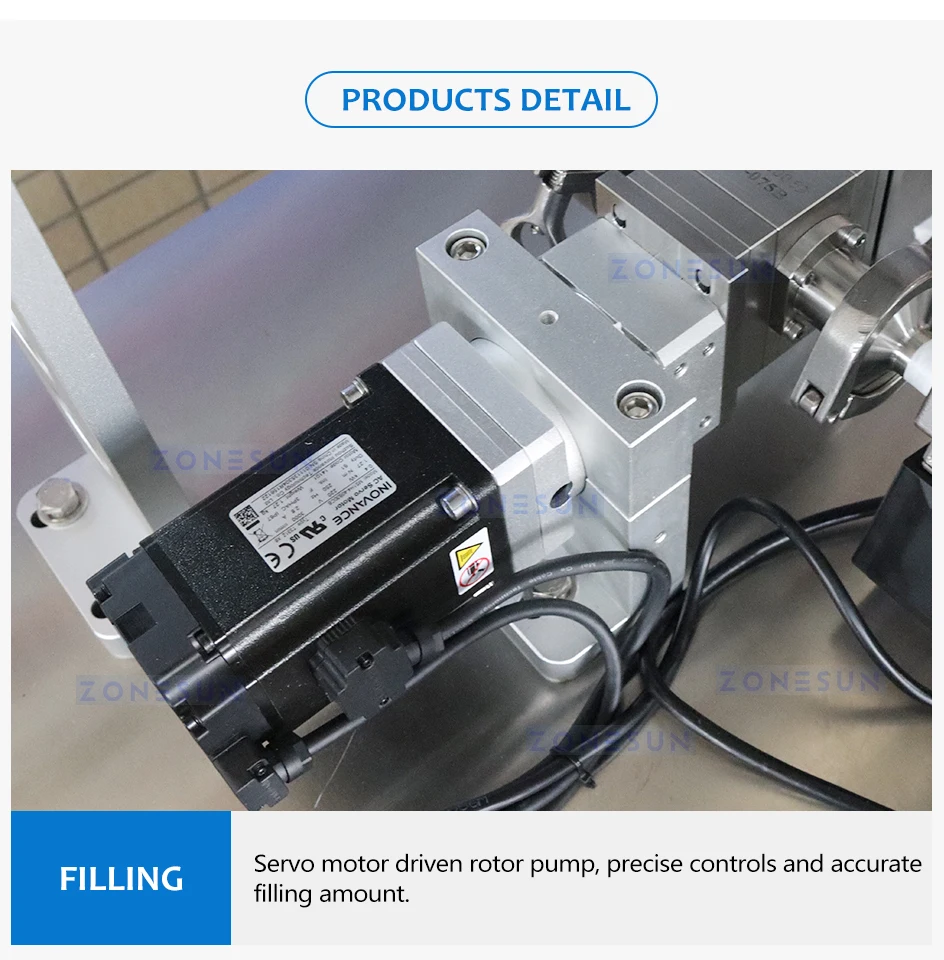 ZONESUN ZS-FP220 Fast Efficient Paste Filling Sealing Machine