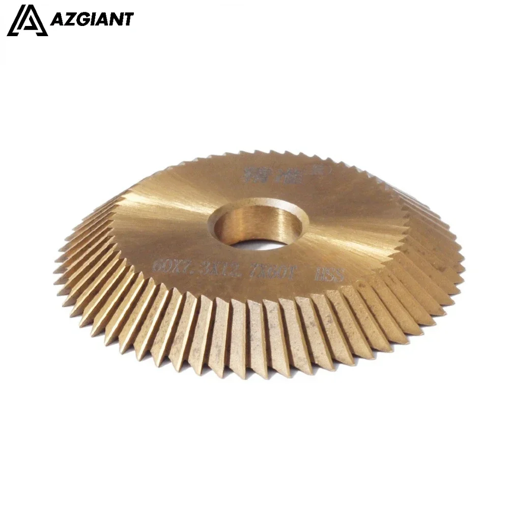 Key Blade Cutting Tool P252 60*7.3*12.7 mm milling cutter Blade for Wen Xing Key Cutting Blade Locksmith Tools Circular Saw Blades