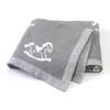 Baby Blankets All Seasons Comfortable Newborn Boys Girls Cotton Stroller Bassinet Swaddle Wrap Sleep Covers Stuff 100*80cm Mats 1
