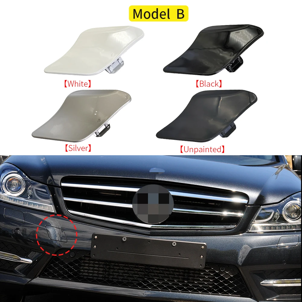 Mercedes W204 Benz C Class 2012-2014 C180 C200 C230 C300 AMG 2048850526 Car Front Bumper Tow Hook Cover Cap car front bumper tow hook cover