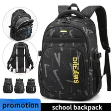 

2021 fashion Children School Bags for Teenagers Boys large School Backpack Waterproof Kids schoolbag Book Bag Travel Backpacks